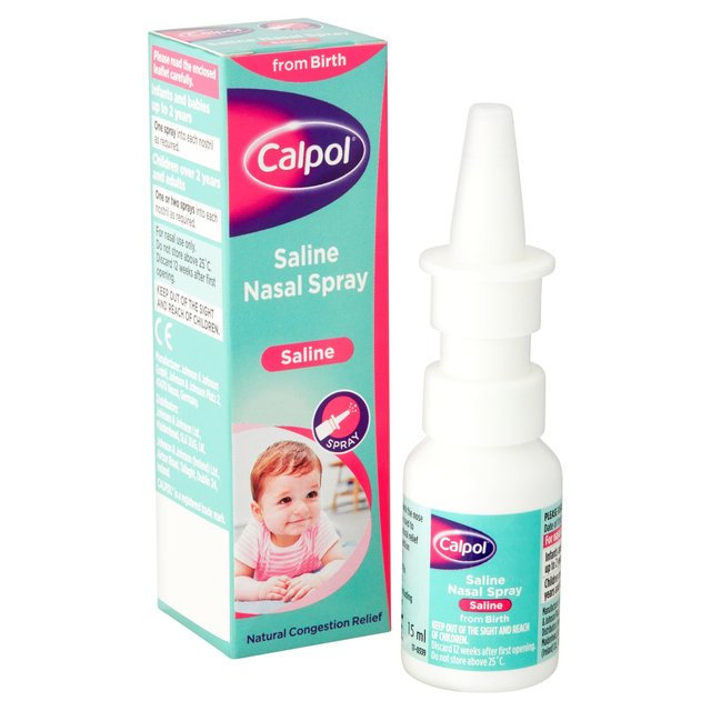 Calpol saline nasal spray