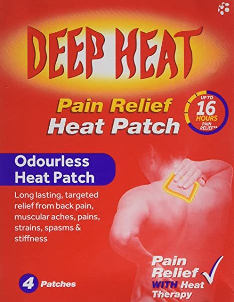 Deep heat patch