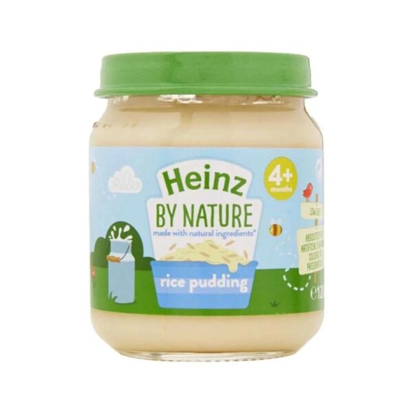 Heinz baby food (rice pudding)