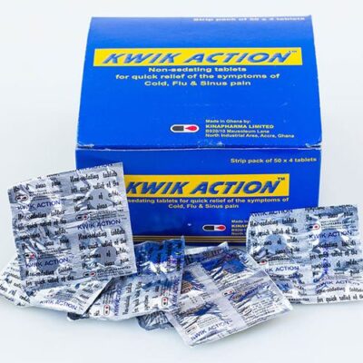 KWIK ACTION TABS (PER STRIP)