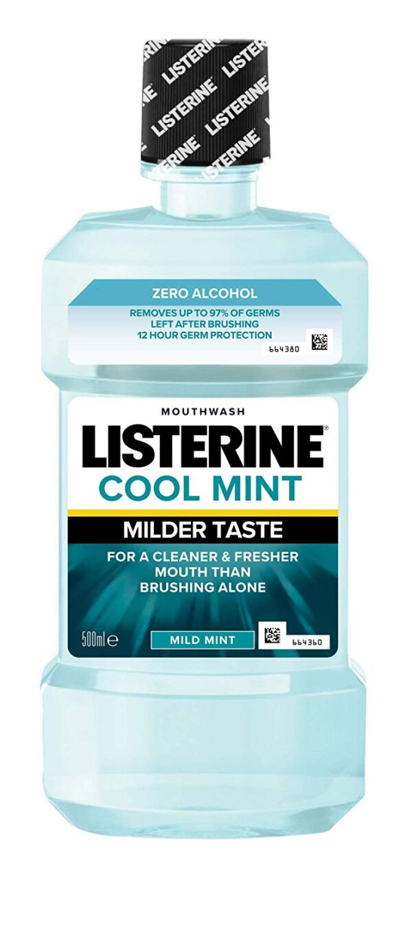 Listerine cool mint 500ml (milder taste)