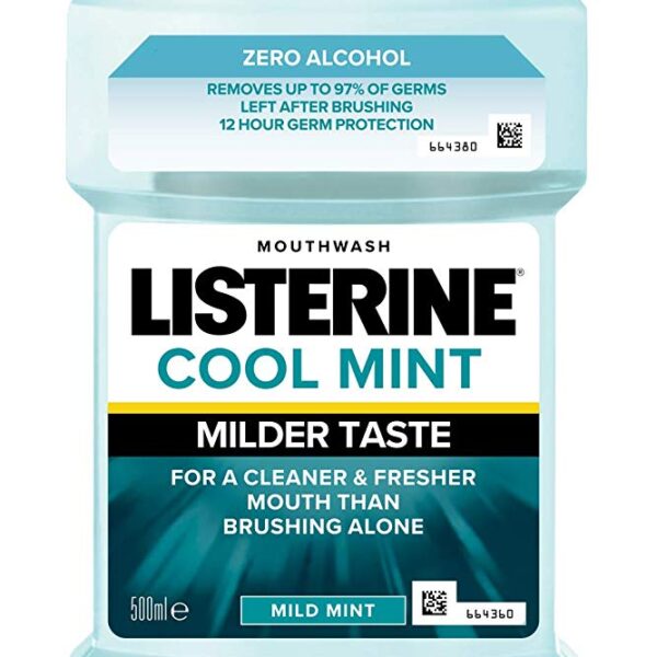 Listerine cool mint 500ml (milder taste)