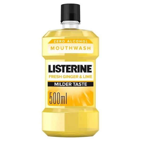 Listerine fresh ginger & lime 500ml