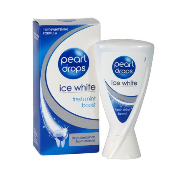 Pearl drops ice white teeth whitening