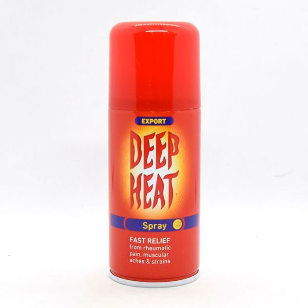 Deep heat spray