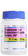 TRIAMTERENE AND HYDROCHLOROTHIAZIDE 37.5MG/25MG