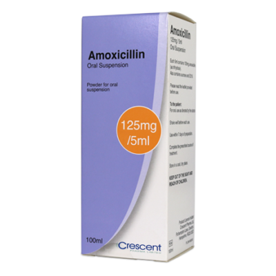 AMOXICILLIN SUSPENSION 125MG/5ML (AMOXYL)