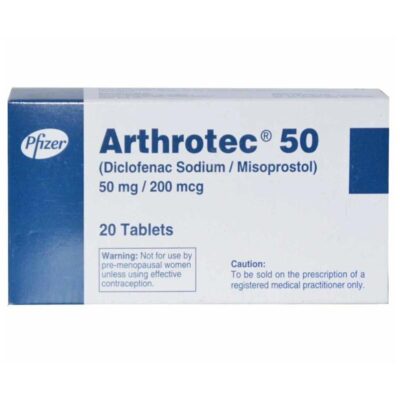 ARTHROTEC TABS 50MG 20