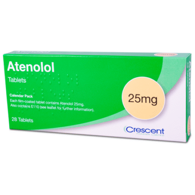 ATENOLOL 25MG 28 (PER TAB)