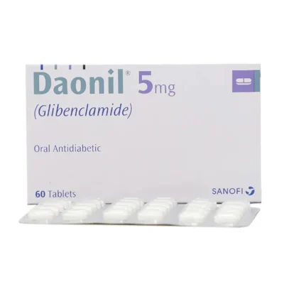 DAONIL 5MG 60S (PER TAB) - GLIBENCLAMIDE