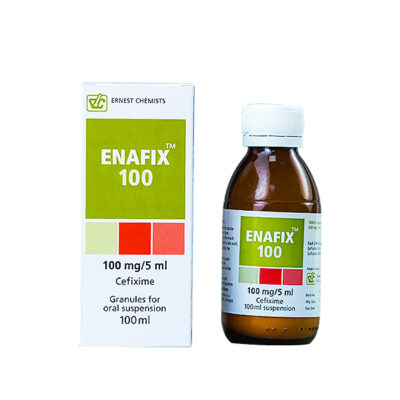 ENAFIX SUSPENSION 100MG/5ML (CEFIXIME)
