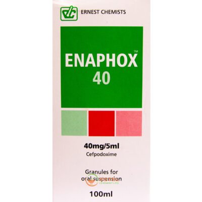 ENAPHOX (CEFPODOXIME) SUSP 40MG/5ML (ORELOX GENERI