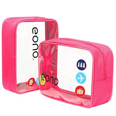 EONO CLEAR TOILETRY BAG