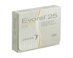 EVOREL SEQI 25MG PATCH 8S (PER PACK)