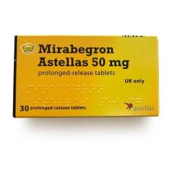 MIRABEGRON 50MG (PER TAB) 30S (BETMIGA)