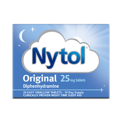 NYTOL ORIGINAL TABS 25MG 20S