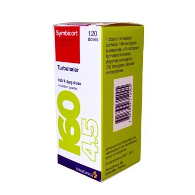 SYMBICORT 160/4.5MCG 120 DOSES