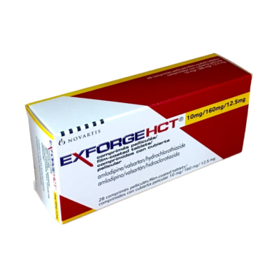 EXFORGE HCT 10/160/12.5MG (PER TAB) 28S