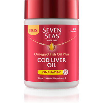 SEVEN SEAS COD LIVER OIL ONE A DAY 30S