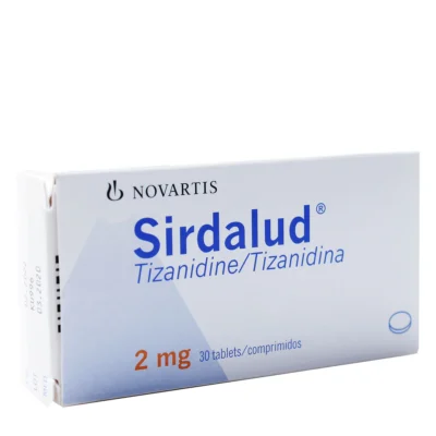 SIRDALUD 2MG/TAB 30S (TIZANIDINE)