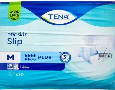 TENA SLIP PLUS MED/LAR/XL 30S (GOLDWATER)