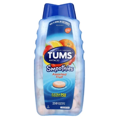 TUMS ANTACID TAB 250S