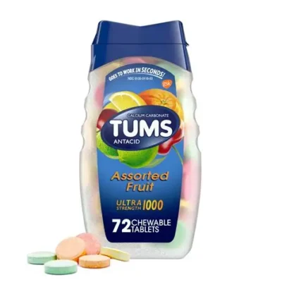 TUMS ANTACID TAB 72S