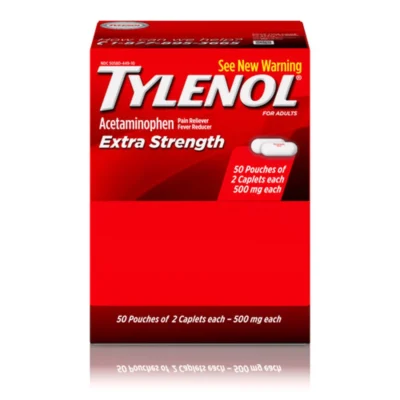TYLENOL EXTRA STRENGTH 2S