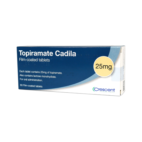 TOPIRAMATE 25MG (PER TAB)