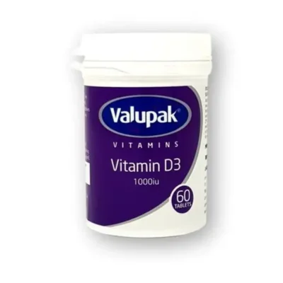 VALUPAK VITAMIN D3 1000IU 60S