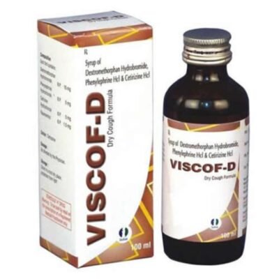 VISCOF D SYR 100ML (BROWN)