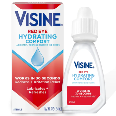 VISINE RED EYE HYDRATING DROPS 15ML