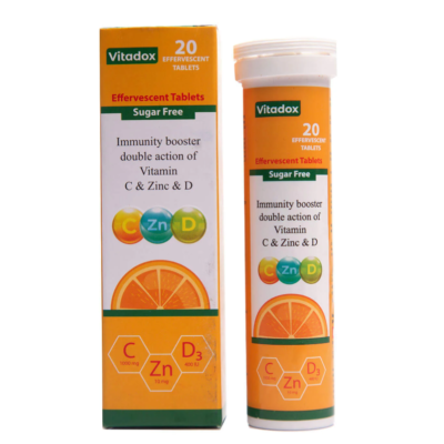VITADOX VIT C  VIT D  ZINC EFF 20S