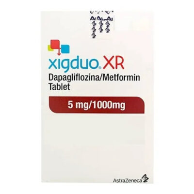 XIGDUO XR 5MG/1000MG (PER TAB)