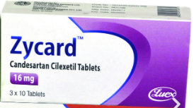 ZYCARD 16MG PER TAB