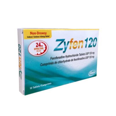 ZYFEN 120MG 10S (PER TAB)- FEXOFENADINE