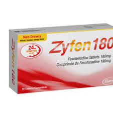 ZYFEN 180MG 10S (PER TAB)- FEXOFENADINE