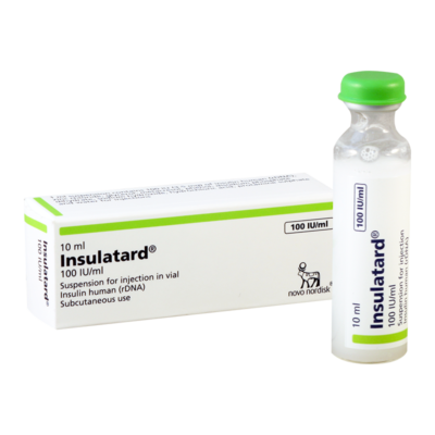 INSULIN INSULATARD VIAL 100IU 10ML
