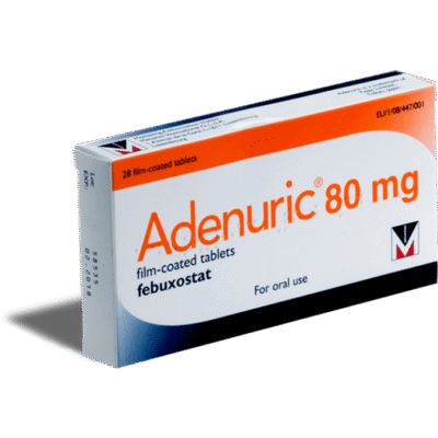 ADENURIC (FEBUXOSTAT) 80MG TABS
