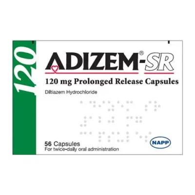 ADIZEM/ANGITIL SR (DILTIAZEM) 120MG TAB