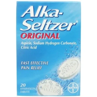 ALKA SELTZER 20S