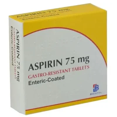 ASPIRIN EC 75MG (PER PACK)