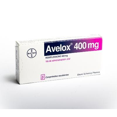 AVELOX TABS 400MG 10S (PER TAB) -  MOXIFLOXACIN