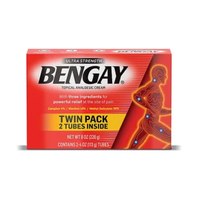 BENGAY ULTRA STRENGTH (RED) TWIN PACK 113G EACH