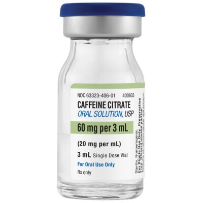 CAFFEINE CITRATE ORAL 60MG LOCAL (PER VIAL)