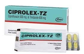 CIPROLEX TZ TABS 14S (PER PACK)