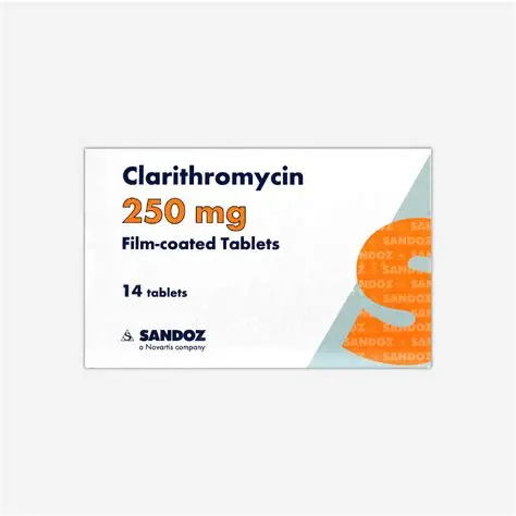 CLARITHROMYCIN 250MG PER TAB (UK)