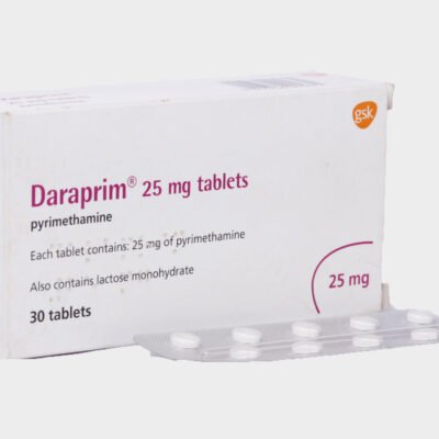 DARAPRIM 25MG TABS (PYRIMETHAMINE) WHITE BOX