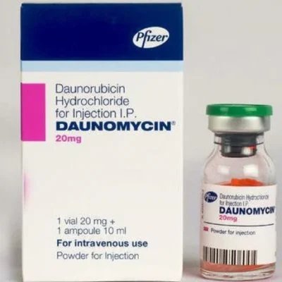 DAUNORUBICIN 20MG INJ (DAUNOMYCIN)