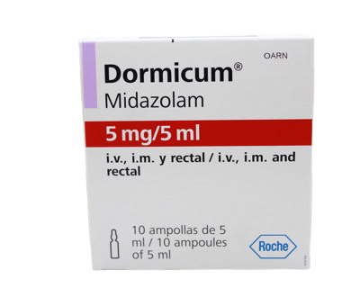 DORMICUM INJ(MIDAZOLAM) 5MG/5ML